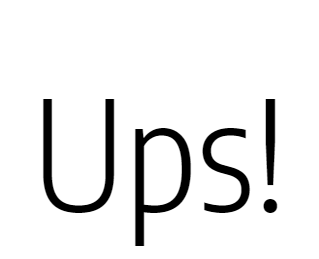 Ups!